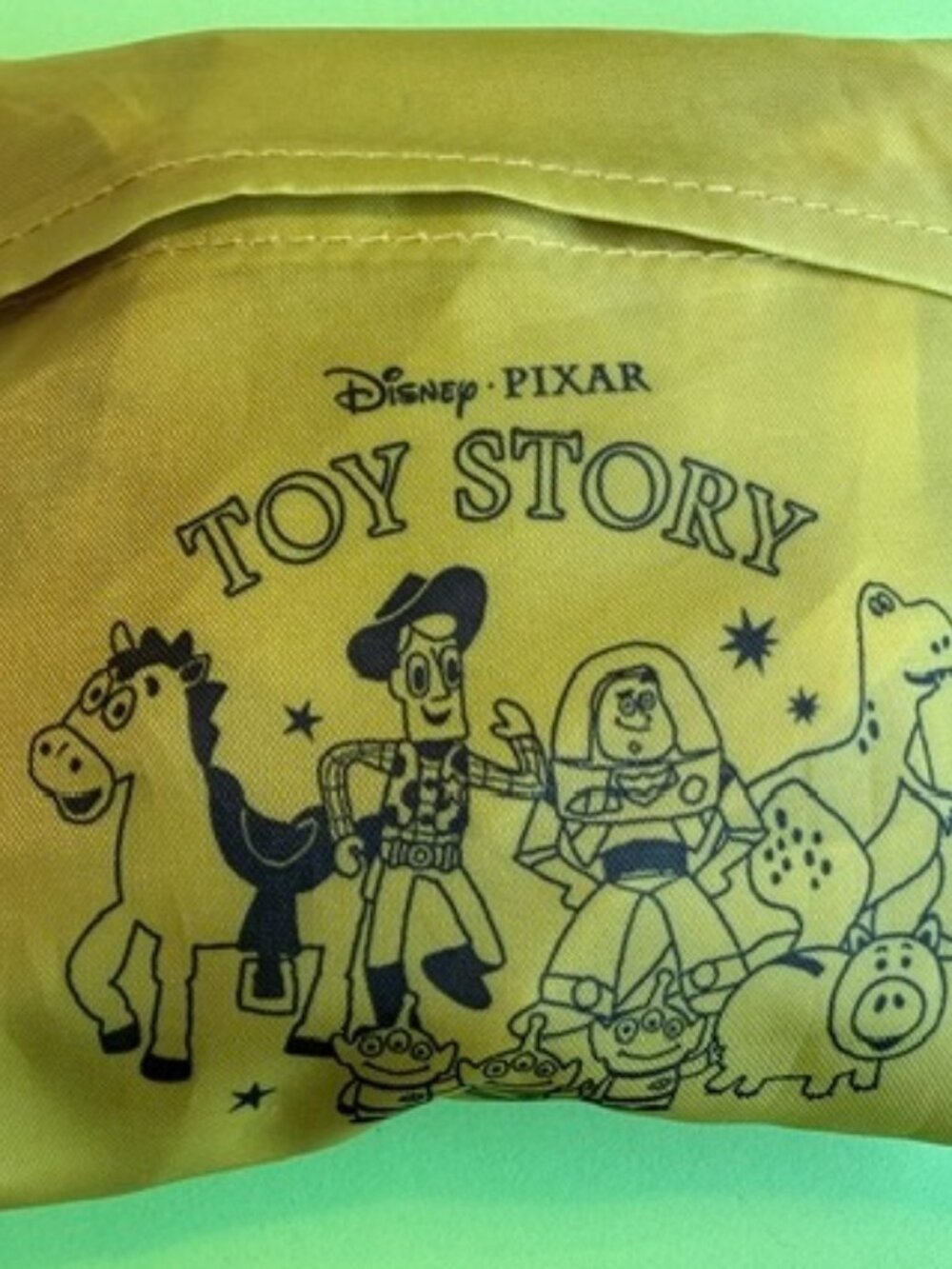 Toy Story Bag Disney Shopping Groceries Bag Pixar Tote Bag Nylon Reusable Bag - Picture 3 of 7